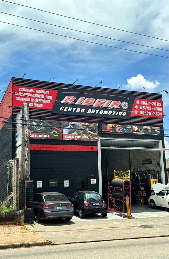 Fachada da Ribeiro Centro Automotivo na Av. Ipanema, Sorocaba